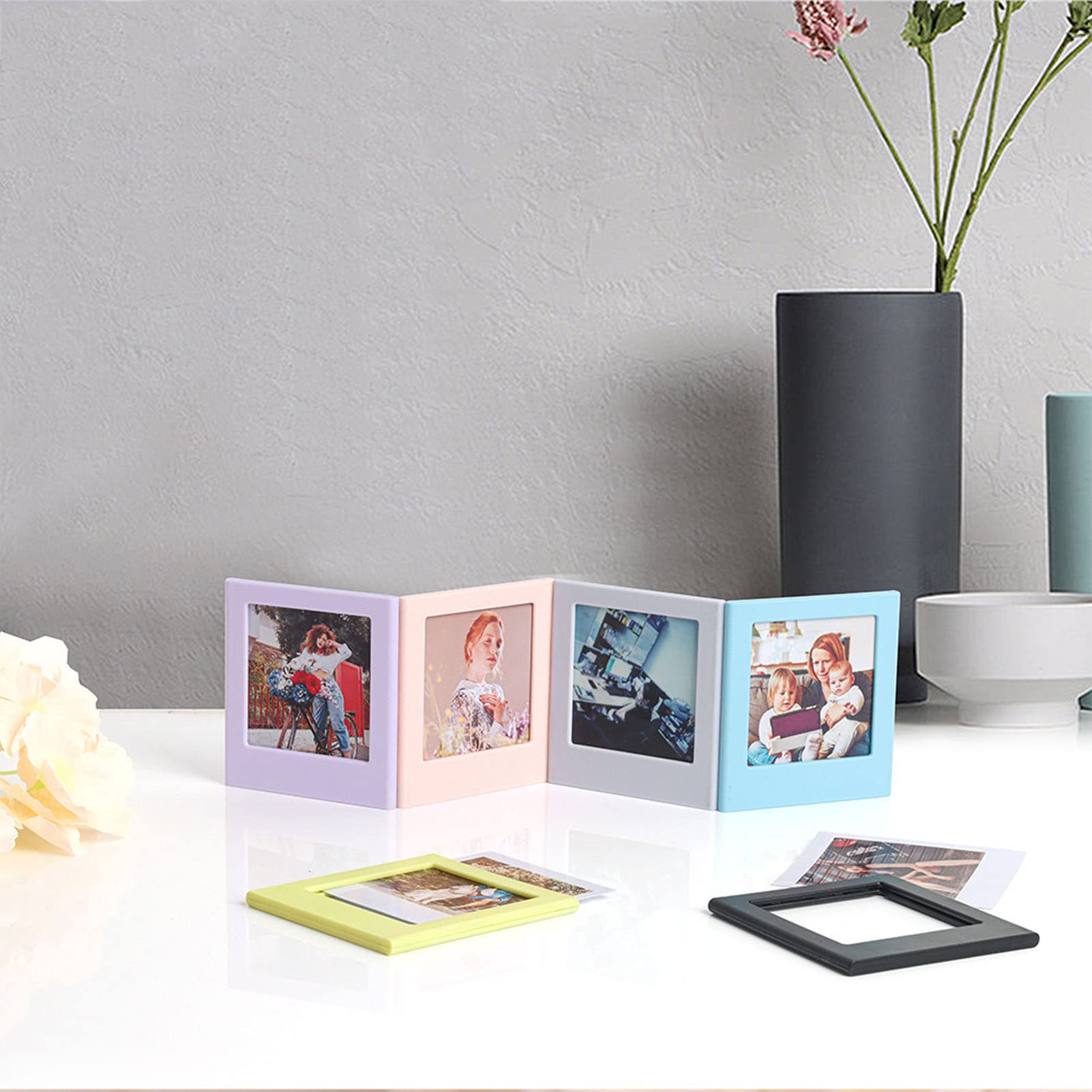 EIMSOAH Magnetic Picture Frame Double Sided for Square Powerful